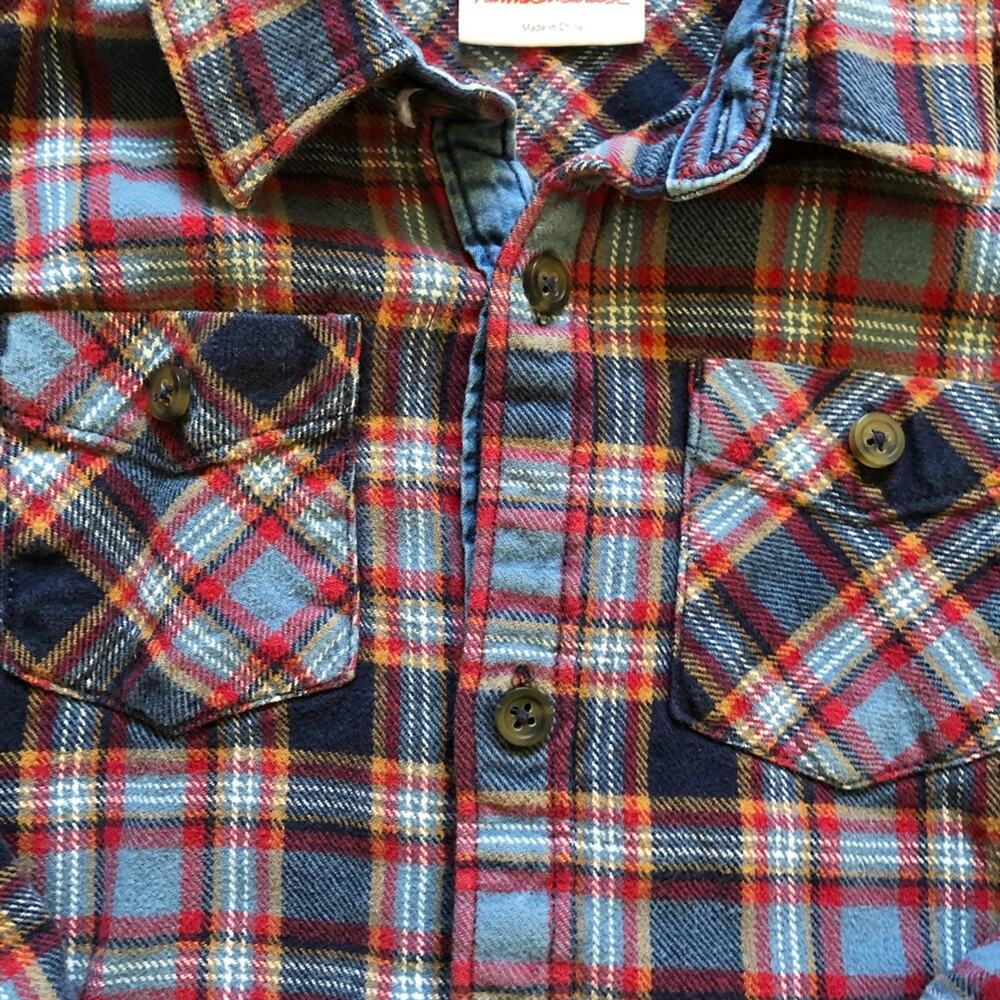 Hanna Andersson Flannel Long Sleeve Size 5 - Picture 3 of 5